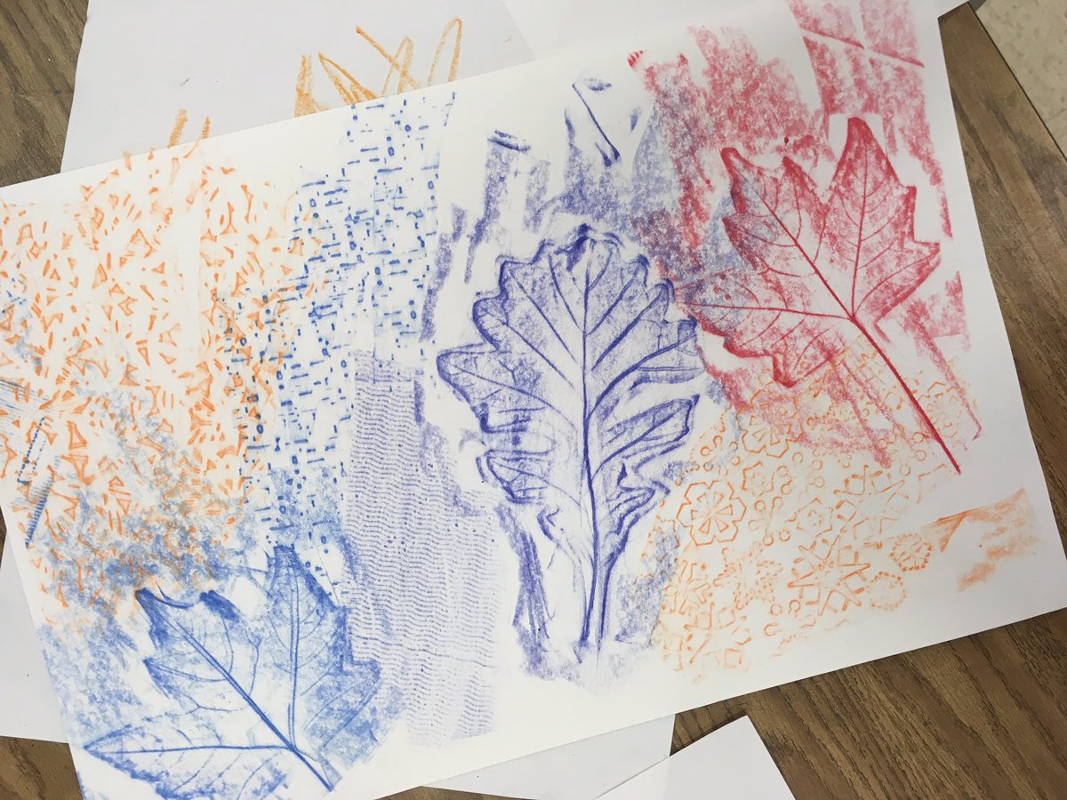 mednick_mrs's tweet photo. T is for Texture!! K exploring hidden textures around the art room. "Hey! Hair has texture, too!!" ๐#artclass #sanfordvillepride #wvcsd https://t.co/LRC6NQrbMM