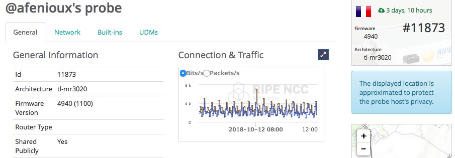 RIPE_Atlas's tweet photo. @afenioux with the sufficing waiting, most problems solve itself ;-) 

status gets updated automatically... 

I see it's up &amp; running now... https://t.co/N4CBmDqN1E