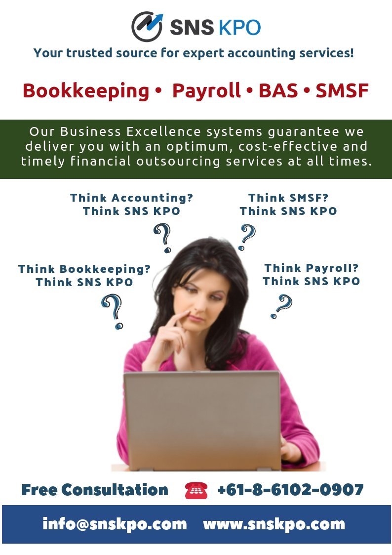 snskpo's tweet photo. To avoid hurting your business, stay on top of your books. Hire someone to sweat the small stuff—which is actually pretty substantial when you lay it all out—so you can get back to running your company. https://t.co/KG1KKqvM6K

#Bookkeeping #Payroll #BAS #SMSF #Outsourcing https://t.co/zl4r5cekVG