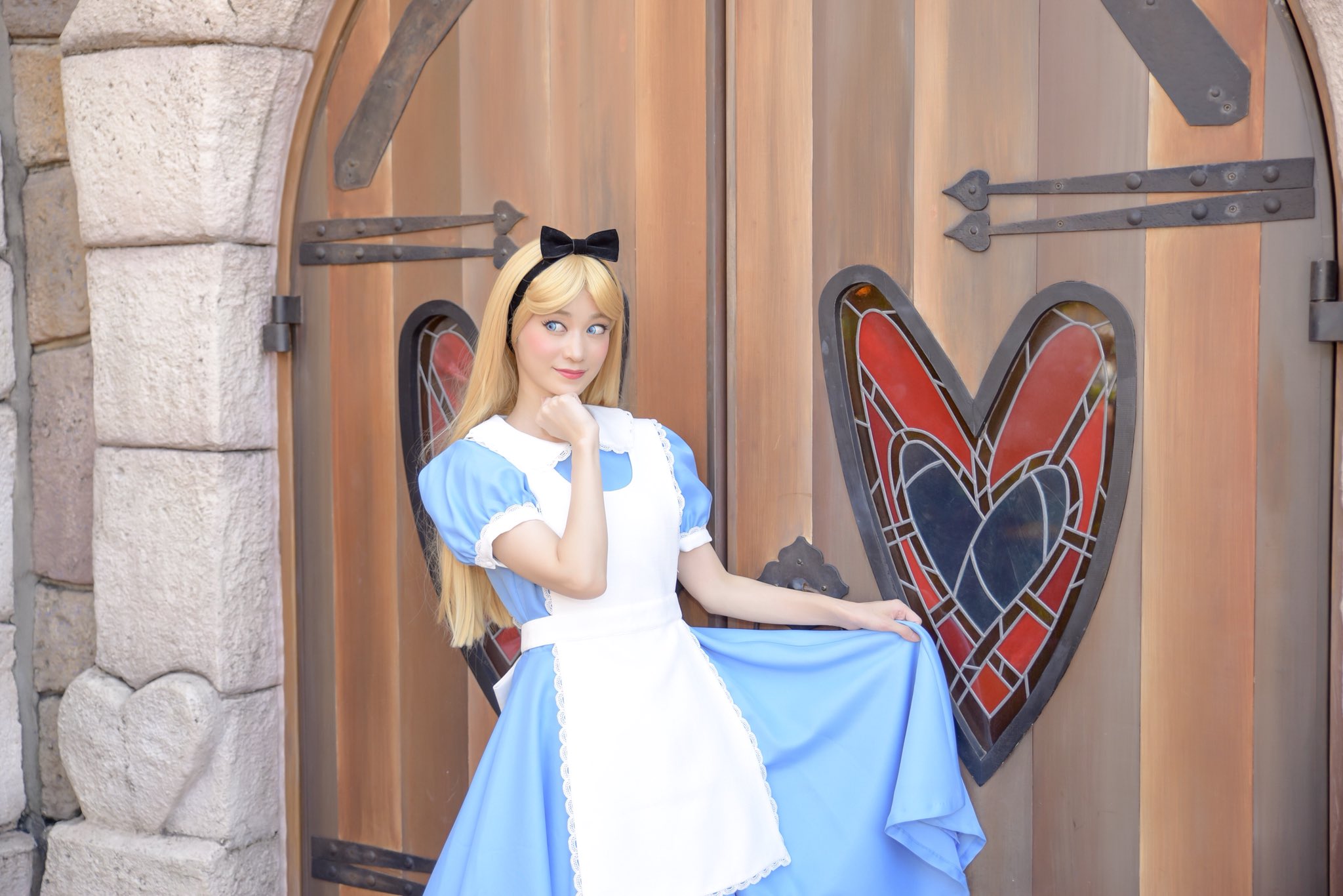 ちはる 不思議の国のアリス 今年はちょっとメイクを変えてみた Dreamtheworld Secrethoney Hb アリス Dハロ仮装18 Dハロ Dハロ仮装