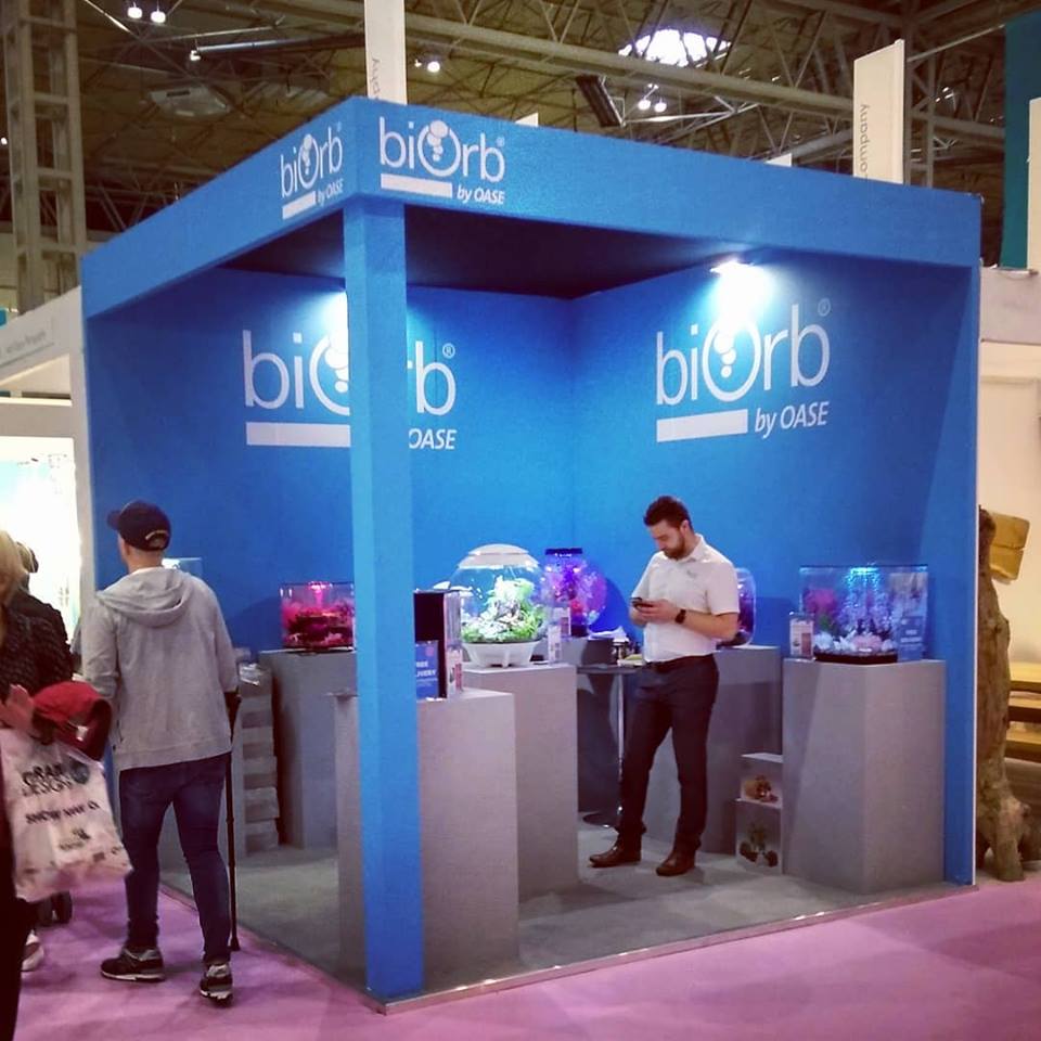 Stag_ExLtd's tweet photo. Cheeky little stand @GDLive_UK, have a great show Oase! 🐟🦌🛠️ #granddesigns #exhibitions https://t.co/u6A8sQVSAr