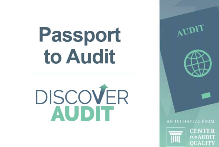 NAFCareerAcads's tweet image. Between October 22 and November 14, over 35 NAF academies of #finance will be participating in the Center for Audit Quality’s #Passport2Audit. A day designed to inspire &amp;amp; allow students to @DiscoverAudit.  #FutureAuditor #BeFutureReady