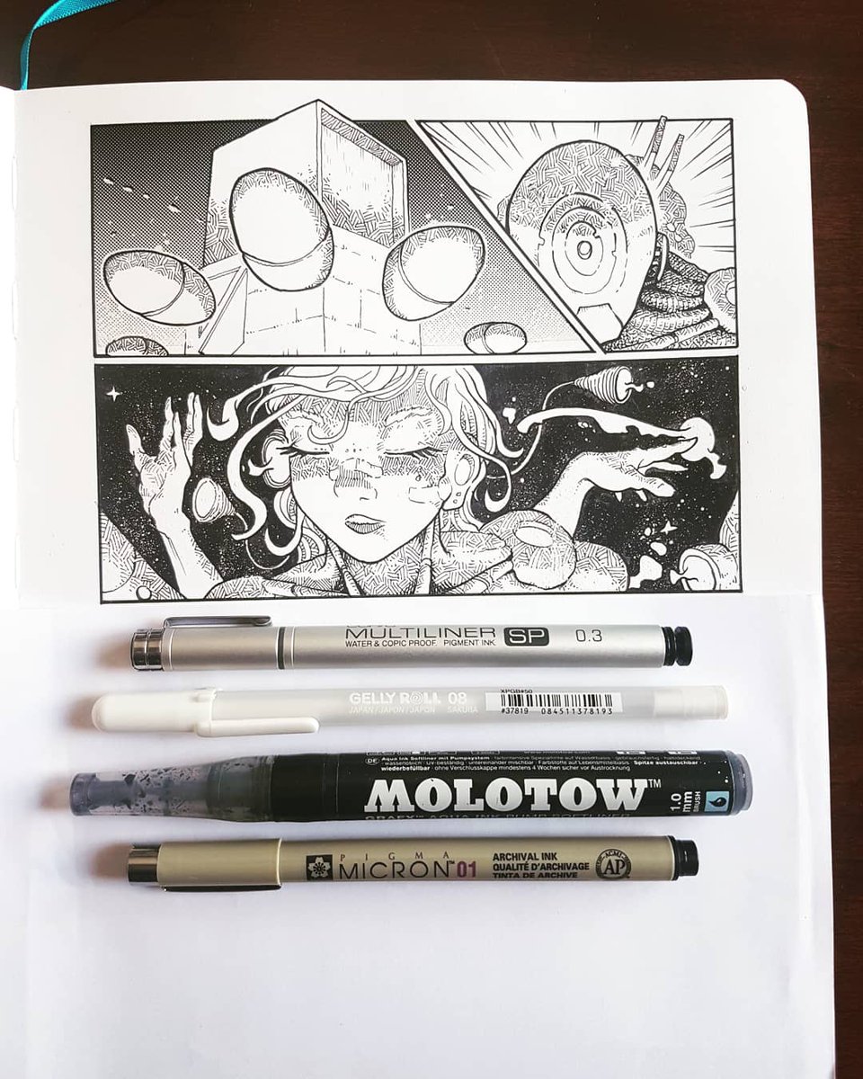 diegofriasdelv's tweet photo. Inktober 2018 update. Some more inked panels! Hope you like it. Cheers! #inktober2018 #inktober #ink #makecomics #comicchileno #fantasyart #girl #screentones #Comics #girl #TechGirls #comicart #chaacterdesign https://t.co/1rTBhVe5QJ