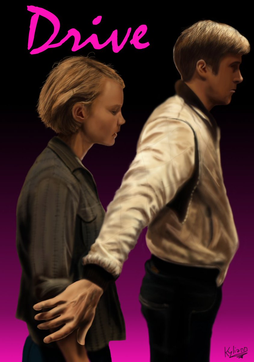 Wrong Floor.
Drive
<a href="/careymofficial/">Carey Mulligan</a> <a href="/RyanGosling/">Ryan Gosling</a> 
Fait avec tablette graphique sous Photoshop ~ 4 h
