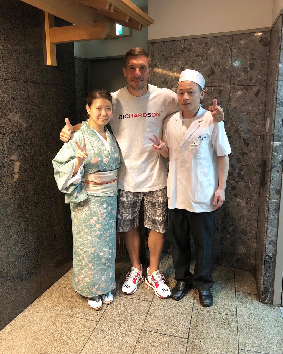 Lukas Podolski Com Arigato Dinner Japan Lp10