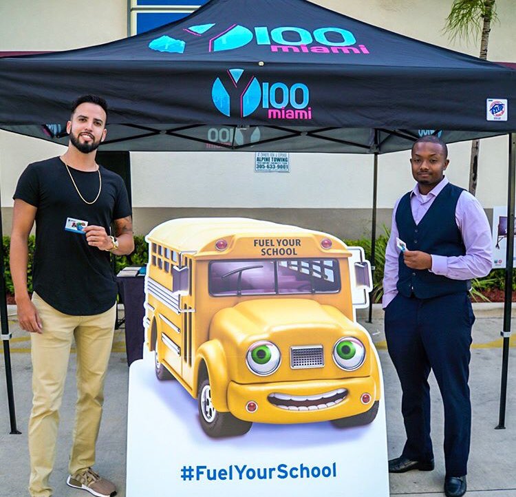 Y100MIAMI's tweet photo. Attention @MDCPS #teachers! Submit your classroom projects on @DonorsChoose for the chance to receive up to $1K in funding from Chevron’s @FuelYourSchool. #LocalEd #Miami #FuelYourSchool
Also, stop by and find us at 801 SW 42nd Ave.
Miami, FL 33134 for free gas until 9am! https://t.co/R2iWWXEDgB