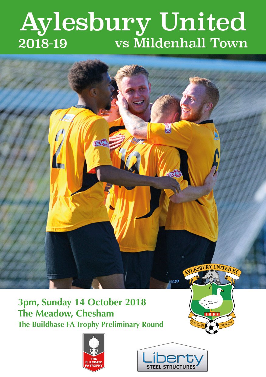 Aylesbury United FC on Twitter: "MATCHDAY PROGRAMME - The ...