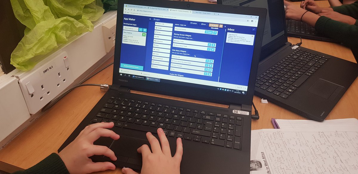 MGLWORLD_Craig's tweet photo. Year 6 at St. Margarets in Anfield have started working on apps about the slave trade and in particular the role that Liverpool played. It's a topic they have shown real interest in and this came across in the children's work. Thanks to @MglworldA for lending a hand! #blippit https://t.co/NiZ2hVQn8a