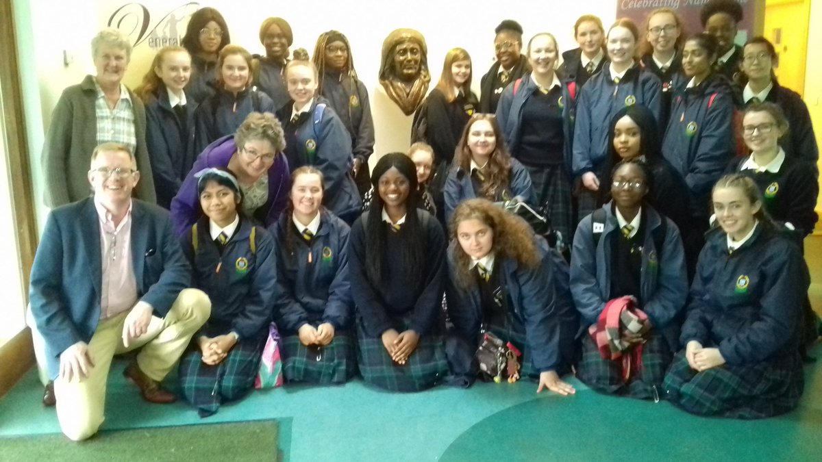 What a spiritual experience visiting the birthplace of our foundress Nano Nagle. Great bunch of sixth year prefects! #whowilllightthelatern