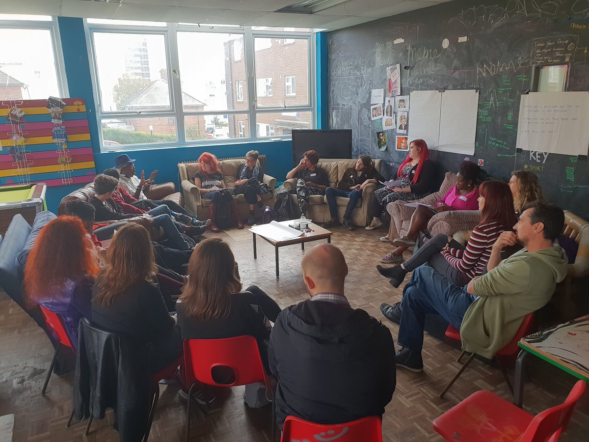 Adam Muirhead (@youthworkable) on Twitter photo B.Fest Youth Arts Festival being discussed at the #politicsofspace event asking:
* Who gets to participate and how are relationships of trust negotiated?
* Where and how do young people want to participate in the arts?
* Why should we care?
<a href="/BtnYouth/">BrightonYouthCentre</a> #breakout B.Fest Youth Arts Festival being discussed at the #politicsofspace event asking:
* Who gets to participate and how are relationships of trust negotiated?
* Where and how do young people want to participate in the arts?
* Why should we care?
<a href="/BtnYouth/">BrightonYouthCentre</a> #breakout