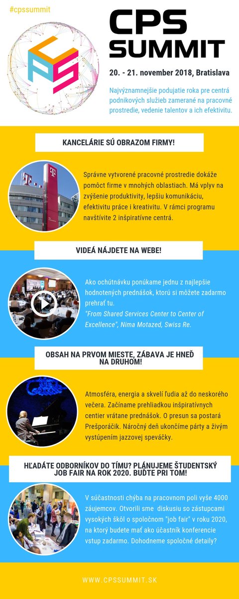 EBCG_Events's tweet photo. Je pre Vás náročné presvedčiť šéfa, že sa oplatí ísť na konferenciu? Už to tak nemusí byť! Na #CPSSummit máte jedinečnú možnosť vypočuť si skúsenosti a know-how tých najlepších lídrov v oblasti CPS. Chcete sa dozvedieť viac? Kliknite na link nižšie. https://t.co/IOPTrOrrVZ https://t.co/vUuDUEb7aS