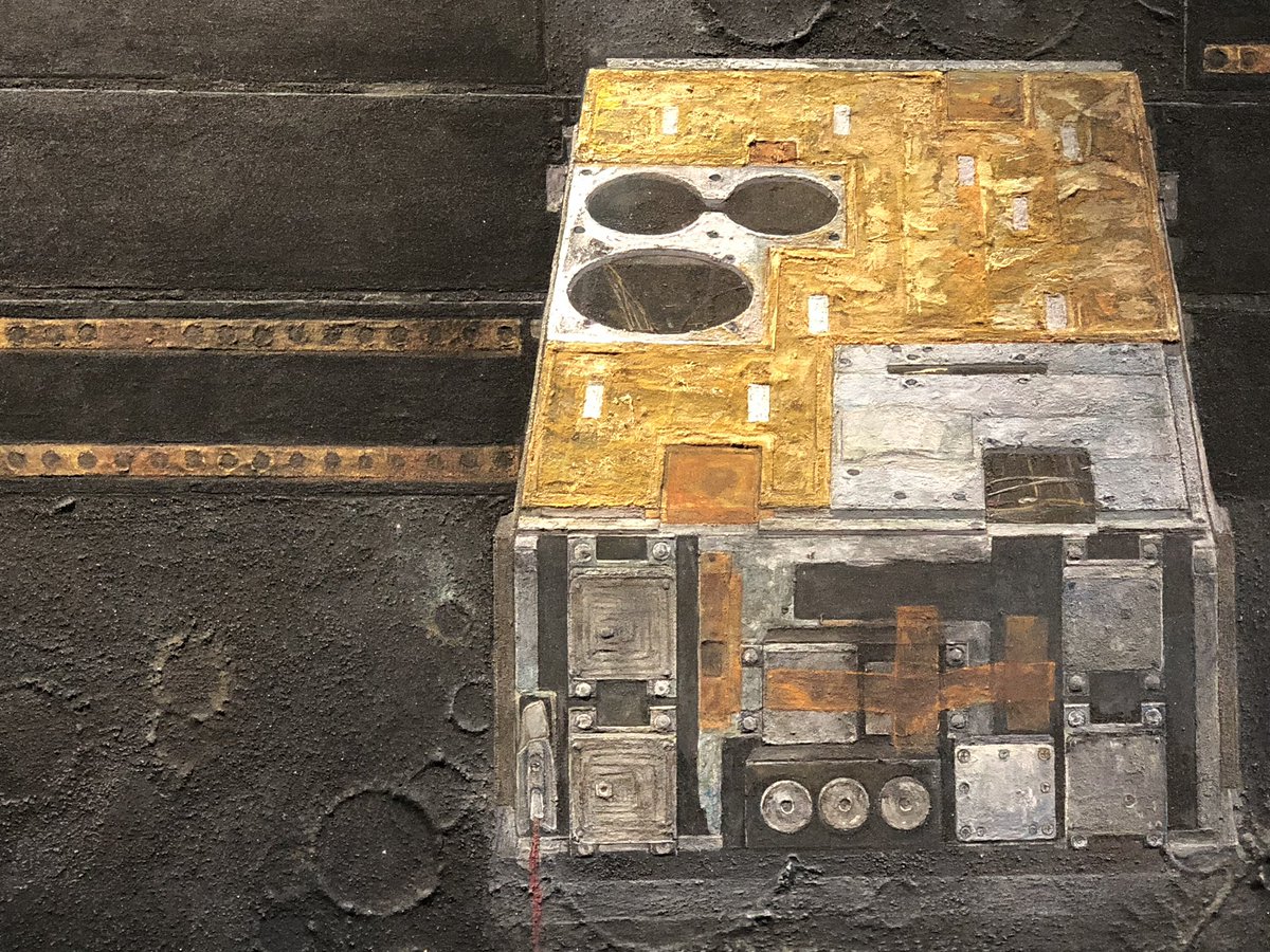 「宇宙機を描く」展では新作も展示しています。EQUULEUSの開発中の姿を描いた作品です。東京大学の中須賀・船瀬研究室に取材させていただきました。この作品は写真ではなかなかみえない表現をしているのでぜひ会場で実際にみていただきたいです！よろしくお願いいたします。