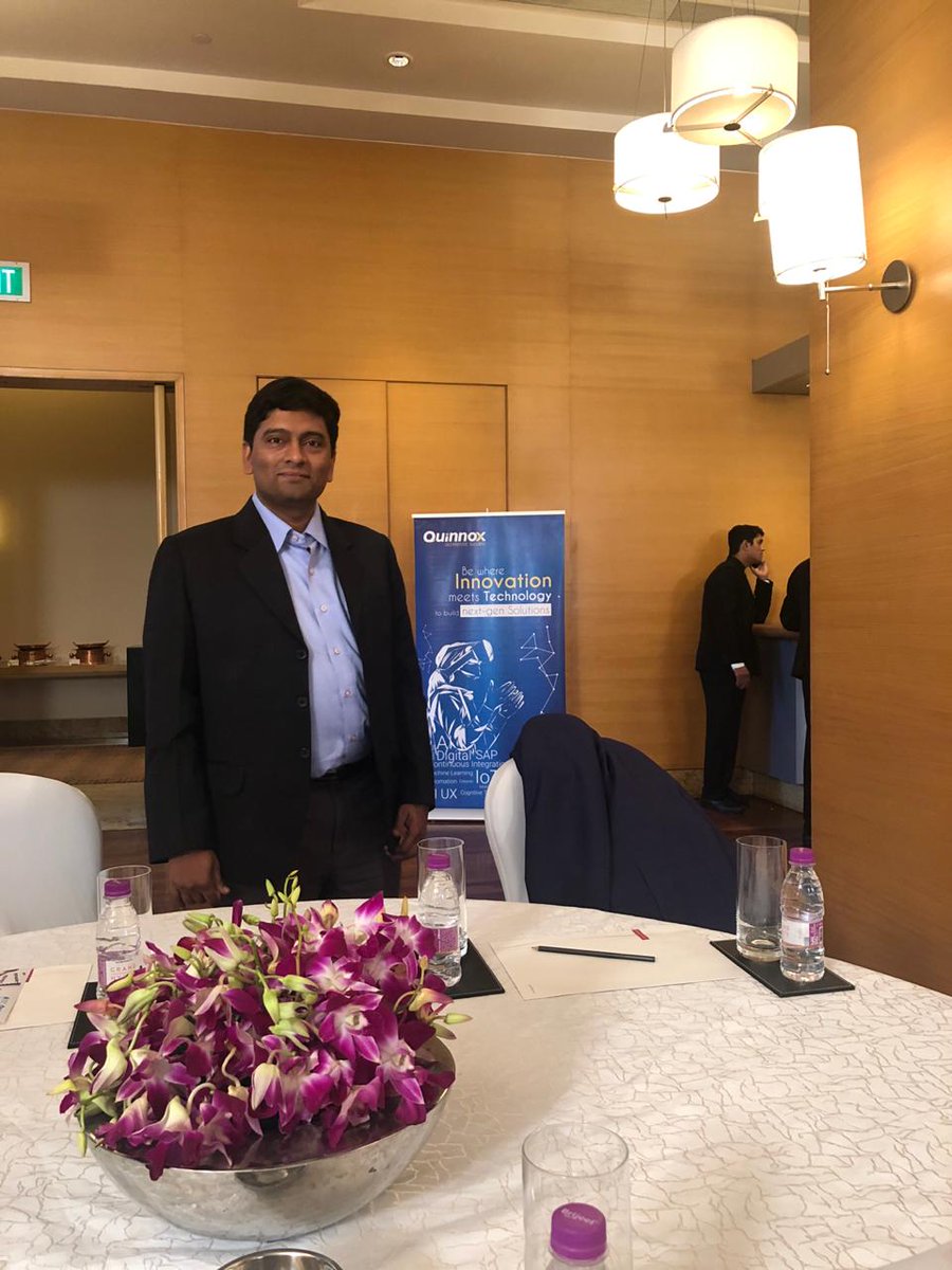 QuinnoxInc's tweet photo. We are live at Quninnox-IDC exclusive CIOs workshop. Disruption at scale: Crafting DX Continuum.
#IDC #IDCindia #IDCAP #IDCind #IDCAPAC #DigitalDisruption #DigitalTransformation #DigitalBusinesses @IDC @IDCAP @IDCAPsvcs @idcapevents https://t.co/C1bQQVisjP