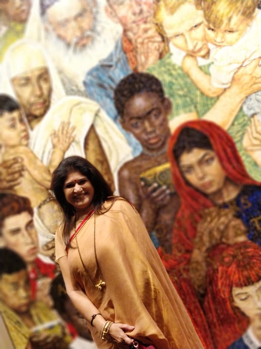 samraajtalkies's tweet photo. On the occasion of #InternationalGirlChildDay, a special screening of #LoveSonia was held at the headquarters of the @UN in New York. #JeetendraThackeray, director of the film #TabrezNoorani, @RichaChadha, @BecauseImFreida,  leading actress @mrunal0801 were present at screening. https://t.co/jmv5EFAYAv