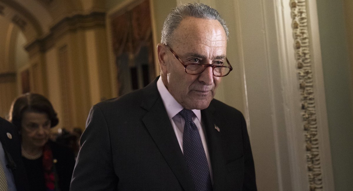 CharlesPPierce's tweet photo. It's time for Chuck Schumer to go: https://t.co/bdjl0Pb7WH https://t.co/sPCBdRMRNz