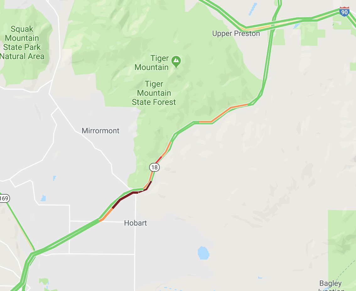 WSDOT Traffic on Twitter "Issaquah Both directions of westbound SR