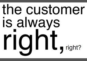 Right customer. The customer is always right. The customer is always right (1993). Customer rights. Customer is always right picture.