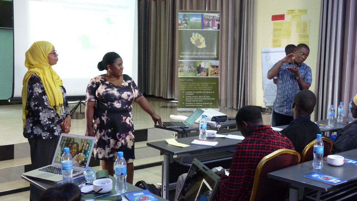 tnrforum's tweet photo. Daniel Katebalila of @CARETanzania thank you for a wonderful facilitation in the Participatory Scenario Planning Meeting #PSP in #Kiteto and #Mererani #AYP_II_Project https://t.co/R0V2a3hbYy