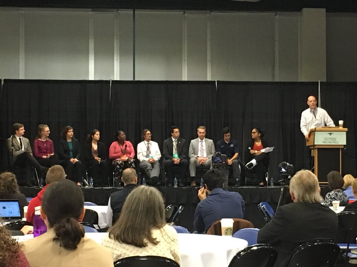 drmichaelmills's tweet image. The best part of #OpenEd2018 or any other conference: hearing from students.  It should be mandatory for any conference!