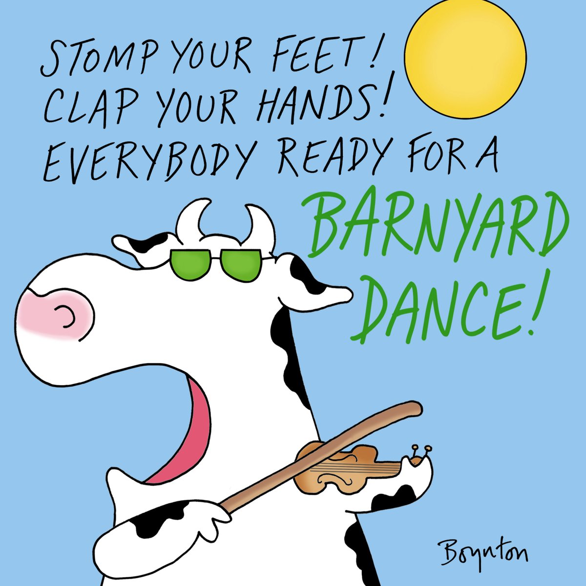 October 12 is National Farmers Day. It's not easy to work so hard for so many hours. Particularly when your animals hold impromptu square dances. #NationalFarmersDay