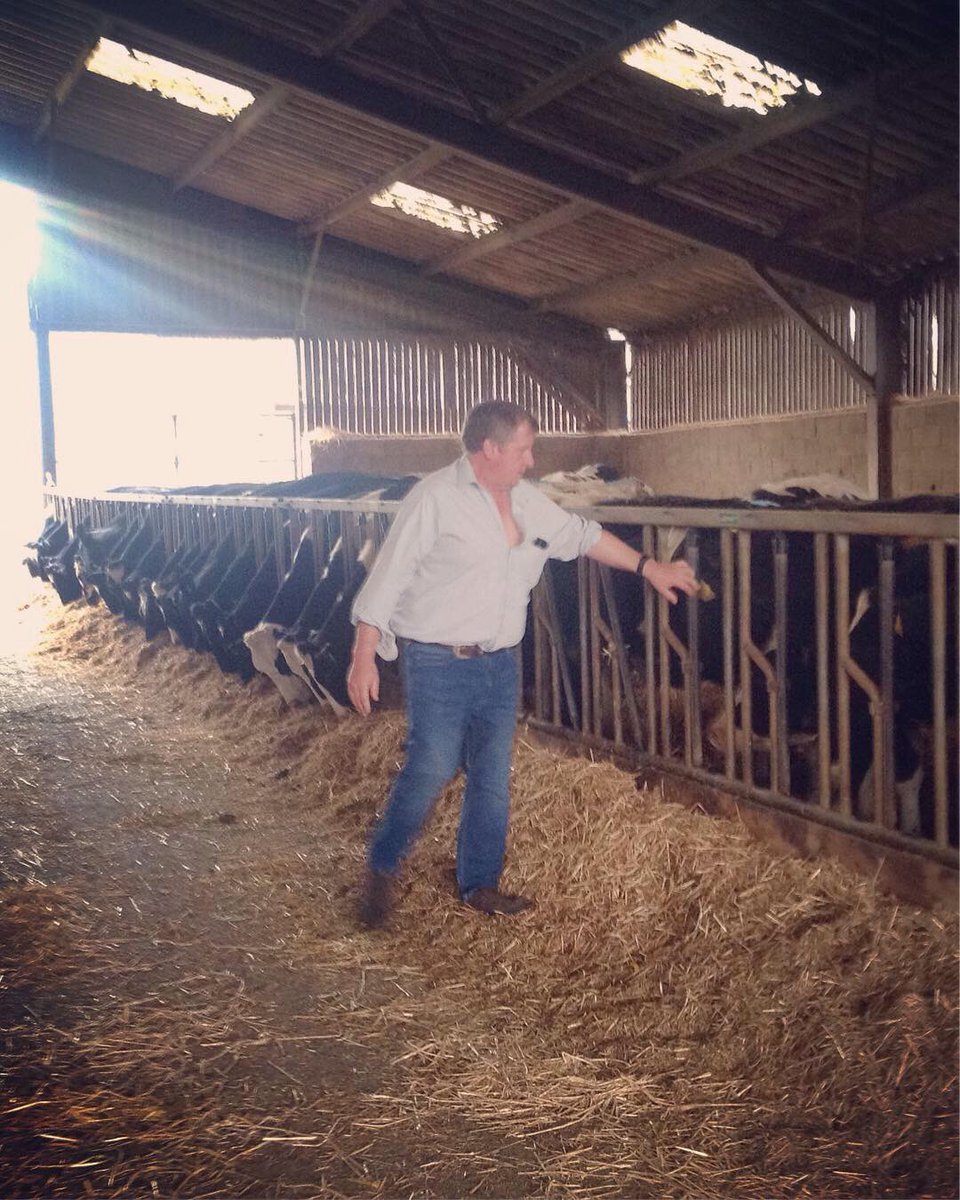timtomdon's tweet image. #StockenFarm is home to 400 dairy cows and produces 4million litres of milk a year. Richard West clearly cares for his cows and is grappling with a tough potential TB situation at the moment - good luck to him. @FFC_Commission #ffccontheroad