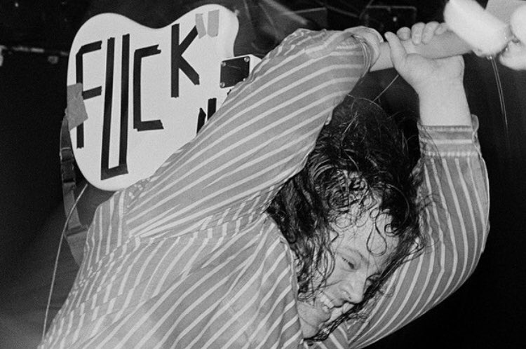 FoodVoltage's tweet photo. Tad Doyle.
Sub Pop Lamefest
(Tad + Nirvana + Mudhoney)
Astoria Theater,London.1989
#tad #godsballs #taddoyle #seattle #mudhoney #nirvana #subpop #lamefest #90s #90srock #everybodylovesourtown #grunge #ihatethatword #punk #alternativemetal #brucepavitt #londonastoria #gigpics https://t.co/Q5R4fBWile