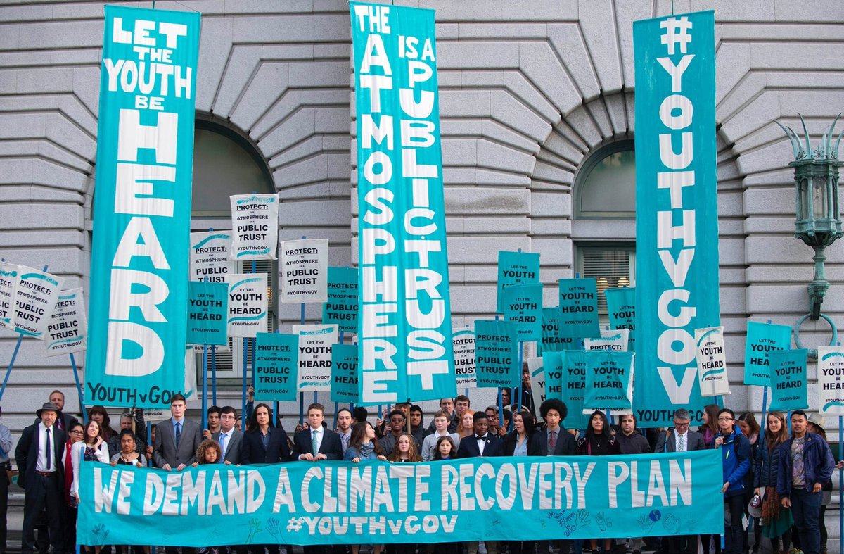 The 21 youth suing the government are going to trial on Oct 29th, and rallies are being held in all 50 states to support them. 

Join an art build this Sunday in Richmond, CA from 11am-4pm to help make signs and banners! #YouthVGov #TrialOfTheCentury facebook.com/events/3101350…