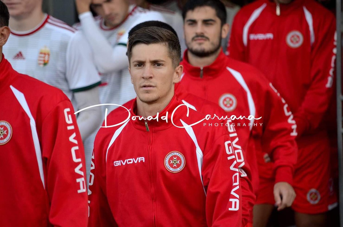 mylesbeerman's tweet photo. What a win tonight. 2-1 against Hungary🙌🏼 happy to get the winning goal in stoppage time ⚽️ onto next Tuesday against Cyprus now. #Europeanqualifers #U21 🇲🇹 https://t.co/P81i1pKwcw
