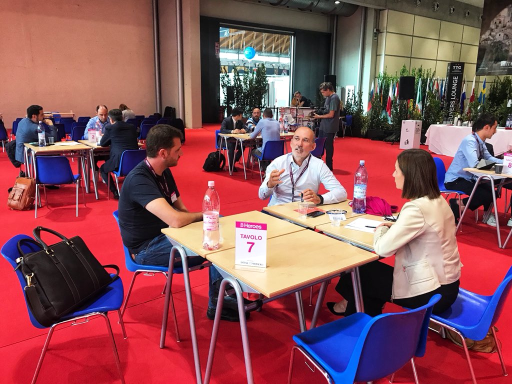 Un piacere partecipare a <a href="/ttgitalia/">TTG Italia</a> . Quest’anno abbiamo deciso di selezionare startup del settore qui, anche grazie alla collaborazione di <a href="/startup_turismo/">Startup Turismo</a>. Ci vediamo a Venezia la settimana prossima! <a href="/francescabenati/">francesca benati</a> <a href="/BHeroes_Italia/">B Heroes</a> @Boost_Heroes