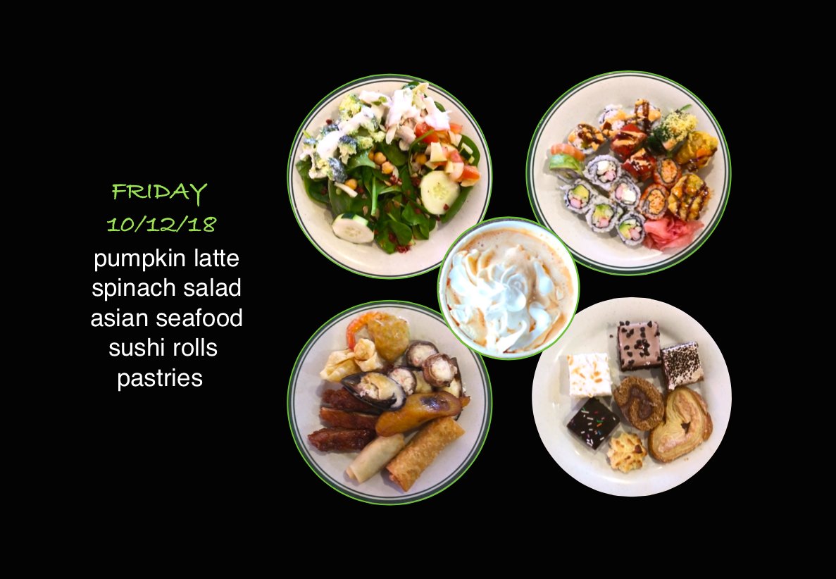 DmitriMatheny's tweet photo. Today’s #OMAD Feast from #HibachiSushiBuffet (Kalamazoo MI): 8 bucks! #TheFrugalFlugel #OneMealADay #IntermittentFeasting #TheOmadNomad #HardTravelingHero #RealRoadFood #Gratitude https://t.co/xMzawJkVWy