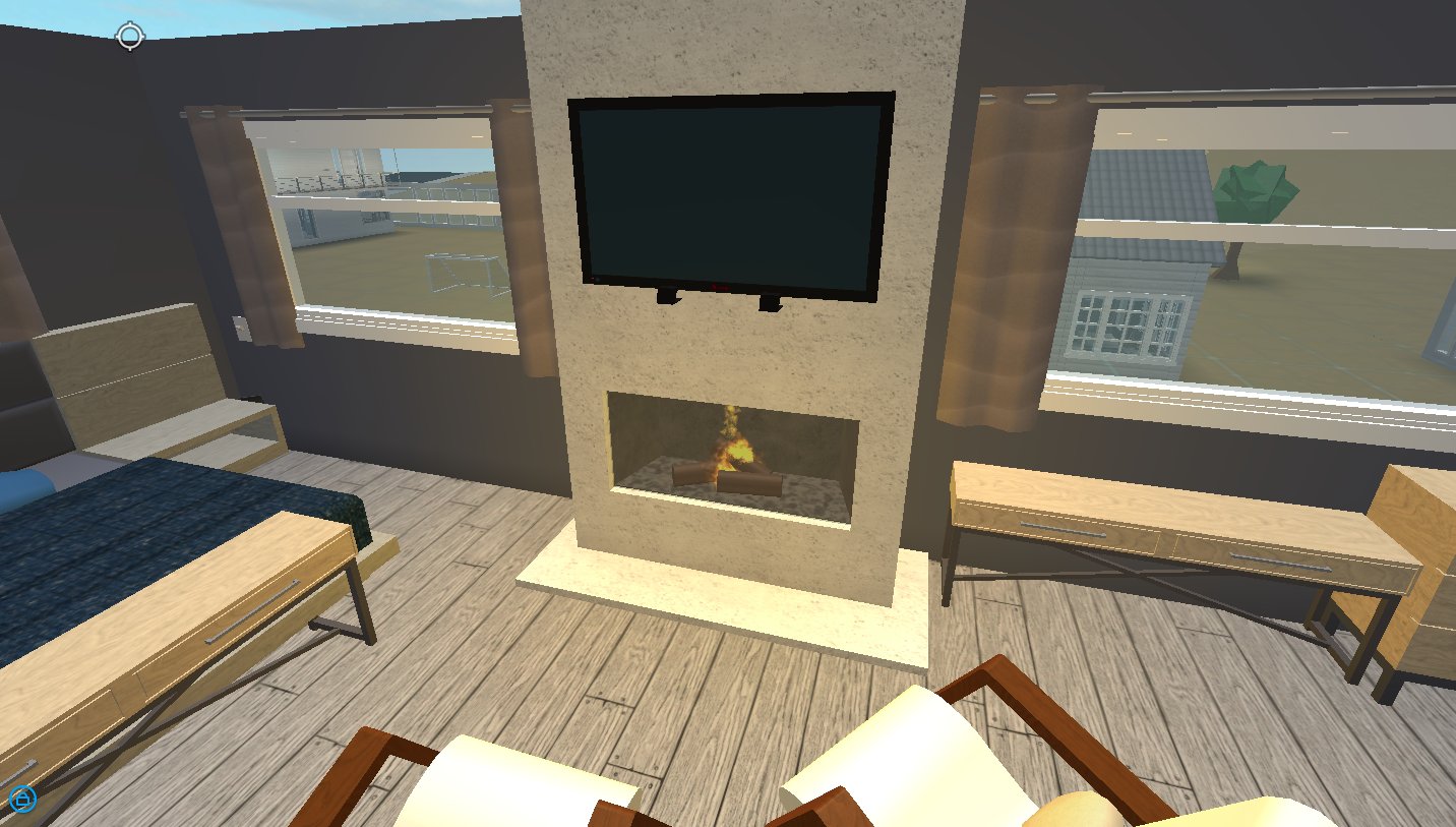 Bloxburg Fireplace
