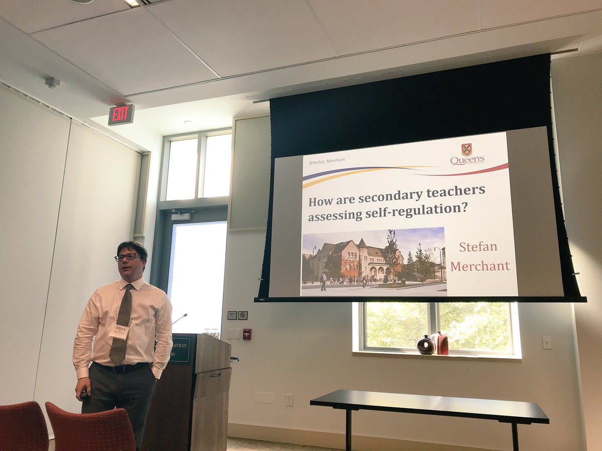 lizzie_yan's tweet photo. Learning assessing student self-regulation in secondary schools in Ontario, from  @Stefan_Merchant at @CREATEConsort https://t.co/Gls451vHRV