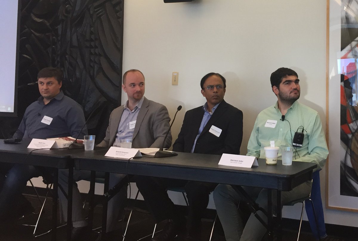 Baruch_Zicklin's tweet image. #ZicklinPride was in full force @ the 2nd Annual Symposium on #DataAnalytics  as @Baruch_Zicklin @baruchalumni @HarrisonAdler, @keithfurst, &amp;amp; @ASahasram joined Sergei Izrailev for an industry panel.   #ZicklinSuccess #NewYorkSmart #NYC #AI #MachineLearning #PredictiveAnalytics