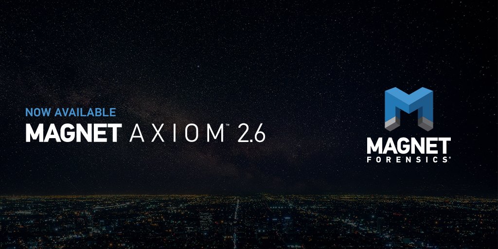 Magnet Forensics on Twitter: "Magnet #AXIOM 2.6 is now available! it today to get majorly overhauled support for #WhatsApp, support for $UsnJrnl, #iCloud, and Administrator updates, and improvements to performance