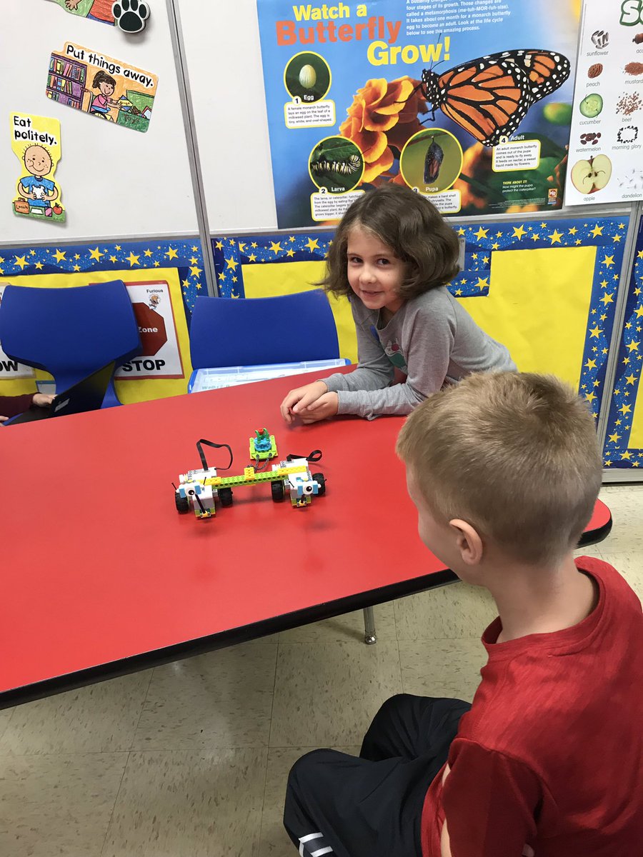 2nd grade engineers at work using LEGO WeDo Robotics!
#WeAre44
#PVpanthers