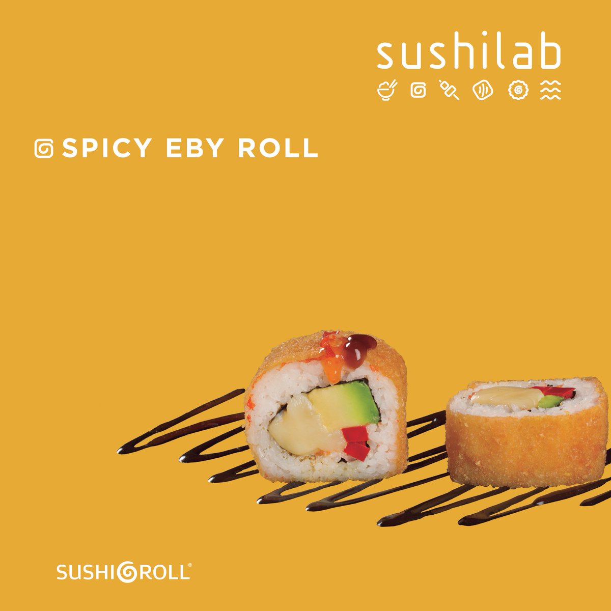 SushiRollmx's tweet photo. ¡Spicy Eby Roll, lo nuevo del #Sushilab! 💚
·Consulta el menú aquí --> https://t.co/EEjtDhvms0 https://t.co/aEmTCQETfk