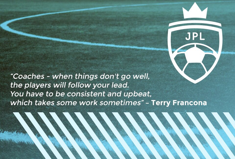 Whenever you see a calm coach you normally see a calm team and a great set of parents supporting the development of the players 

Please everyone let’s make an environment the players can thrive in 

Coaches it starts with you

#Avision4football