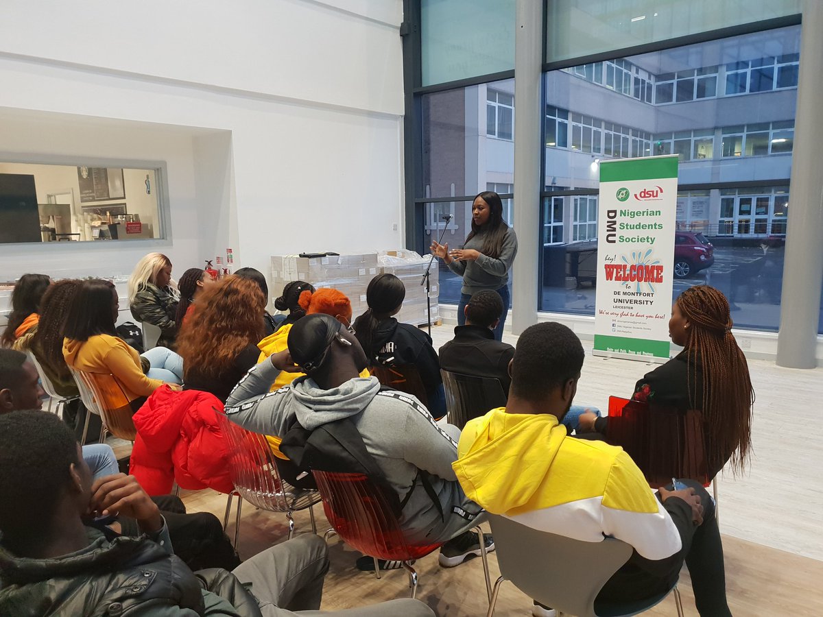 DMUNaijaSoc's tweet photo. It was an amazing evening with Nigerian students. We had fun.

Uni experience ✔
Academic success tips✔
Career advice ✔
Music and Dance ✔
Food and drink ✔

@DMUglobal #DMU @DMUVC https://t.co/0VG5SJH2qn