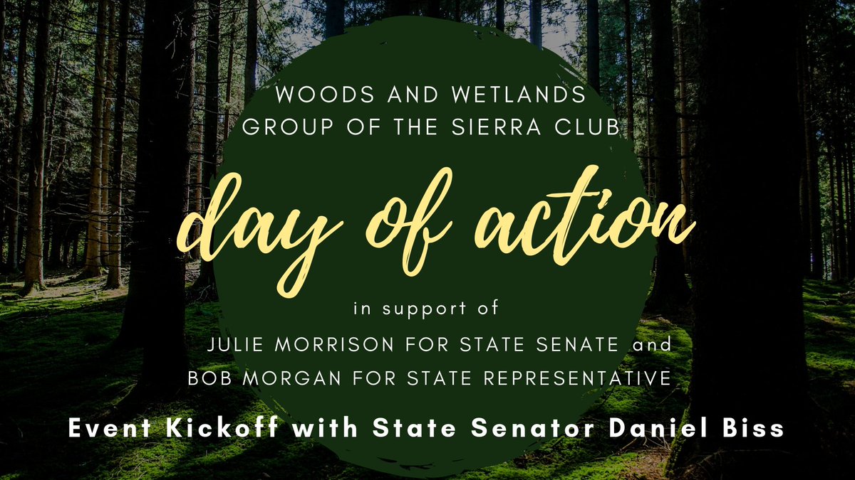 JulieForSenate's tweet photo. Don't miss our Day of Action tomorrow (10/13) with @BobMorganIL, hosted by @SierraClubIL!

Sign up here: https://t.co/89k1VPwjNQ https://t.co/DPSxYrgfCF