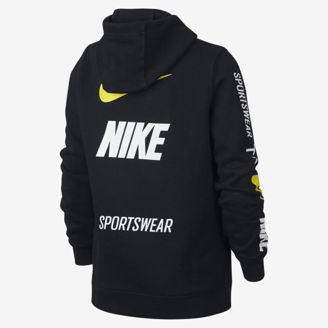 nike nsw microbrand pullover hoodie