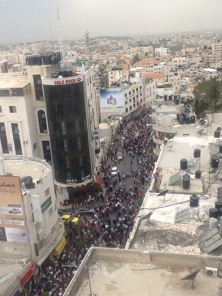 Christian celebrations in Ramallah.