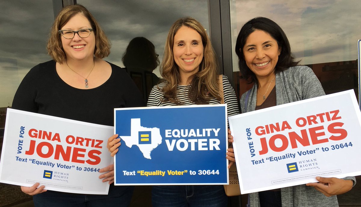 HRC phone banking for pro-equality candidates in Austin, Texas.
