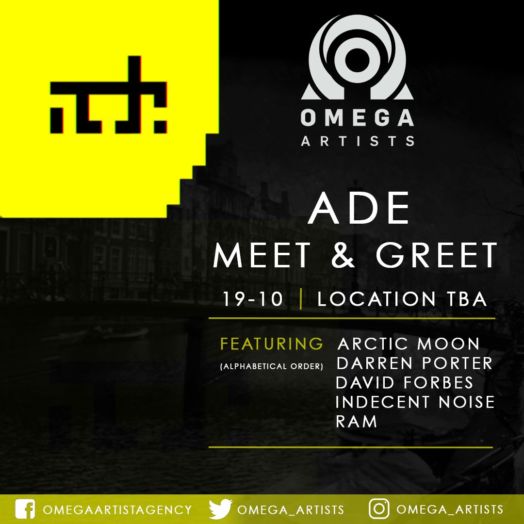 Meet <a href="/ArcticMoonMusic/">Arctic Moon</a> @IndecentNoise <a href="/Darren_Porter/">Darren Porter</a> <a href="/djdavidforbes/">David Forbes</a> <a href="/djramnl/">RAM</a> at <a href="/ADE_NL/">AmsterdamDanceEvent</a>! 

Join the official event and stand by for additional info: facebook.com/events/1736972…

#TranceFamily