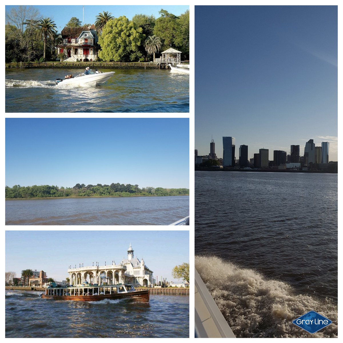 El tour hasta el #Tigre no solo te ofrece un paseo a través la naturaleza alrededor del río Luján, sino también una vista increíble de Buenos Aires desde el barco, hasta el final del recorrido. 

Nueva foto de portada facebook garantida ! 📸🇦🇷 #ExcursionesAR