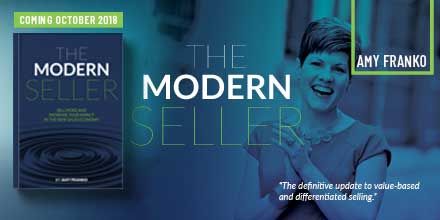 AmyFranko's tweet photo. “Amy has nailed it with The Modern Seller. This is exactly the mindset, skills, and agility sales professionals need to succeed and thrive in this fast-evolving selling environment." ~Pete McChrystal
https://t.co/05hgncyVxF
#ModernSeller #Sales https://t.co/FQVi4AItPv