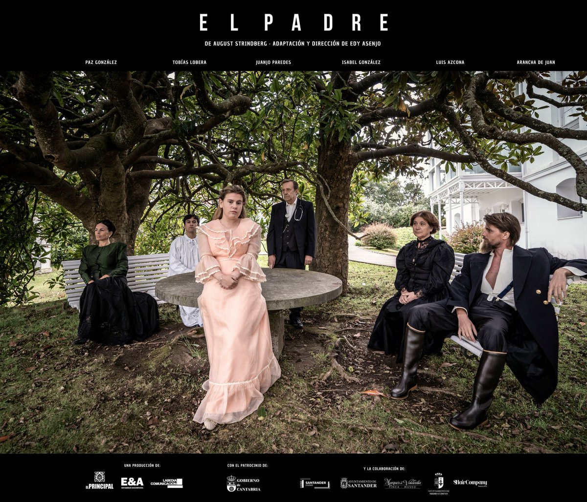 RESERVA YA LAS ÚLTIMAS para mañana. Matar al padre, un placer si es en primera fila. 😎😉 #ElPadre #AugustStrinberg #Santander Elprincipalsantander.com