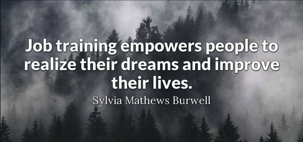 IngageConsultin's tweet photo. What are you doing as a company to empower and uplift your employees? "Job training empowers people to realize their dreams and improve their lives." - Sylvia Mathews Burwell https://t.co/reZ8dWdEY1