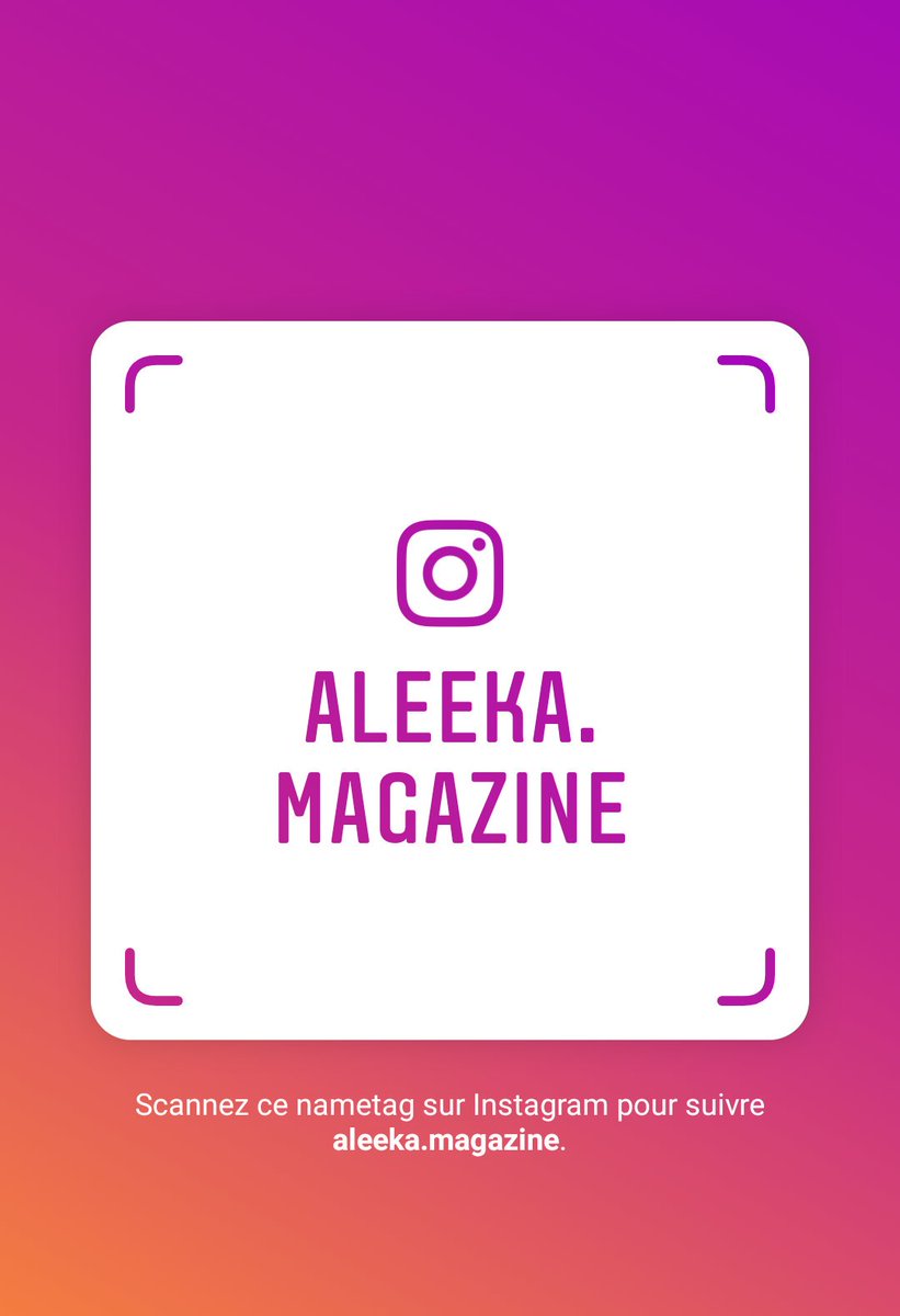 On est aussi sur Instagram ! Suivez-nous : 
instagram.com/aleeka.magazin…