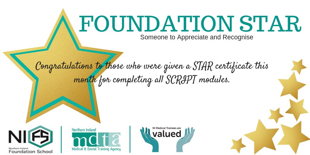 STAR Certificates can be uploaded on to your e-Portfolio as additional achievements. Read this weeks FWU for more information nimdta.gov.uk/download/found… or subscribe here mailchi.mp/528b892fc863/f… #NIMDTAnews #NIMDTA #VALUEDtrainees #NIFS
