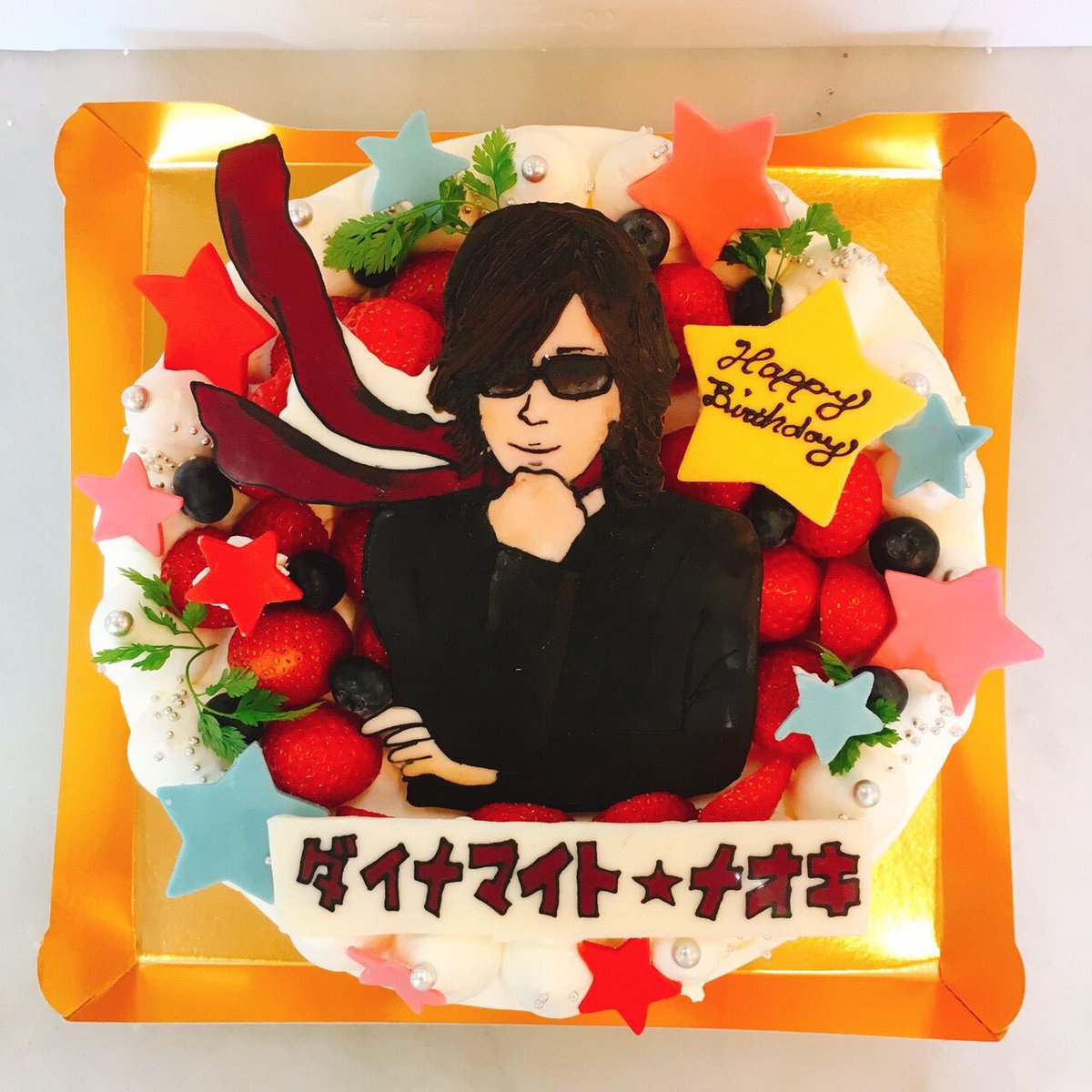 Patisserie Concent A Twitter ダイナマイトナオキさんのケーキをお作りしました